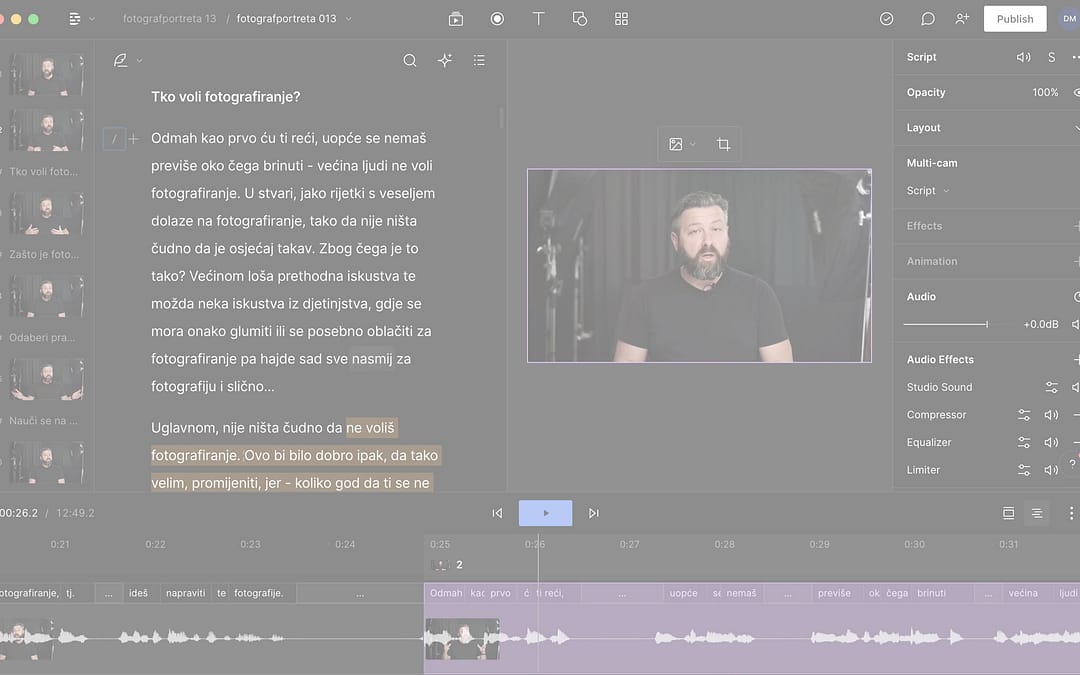 Descript – video editor i više